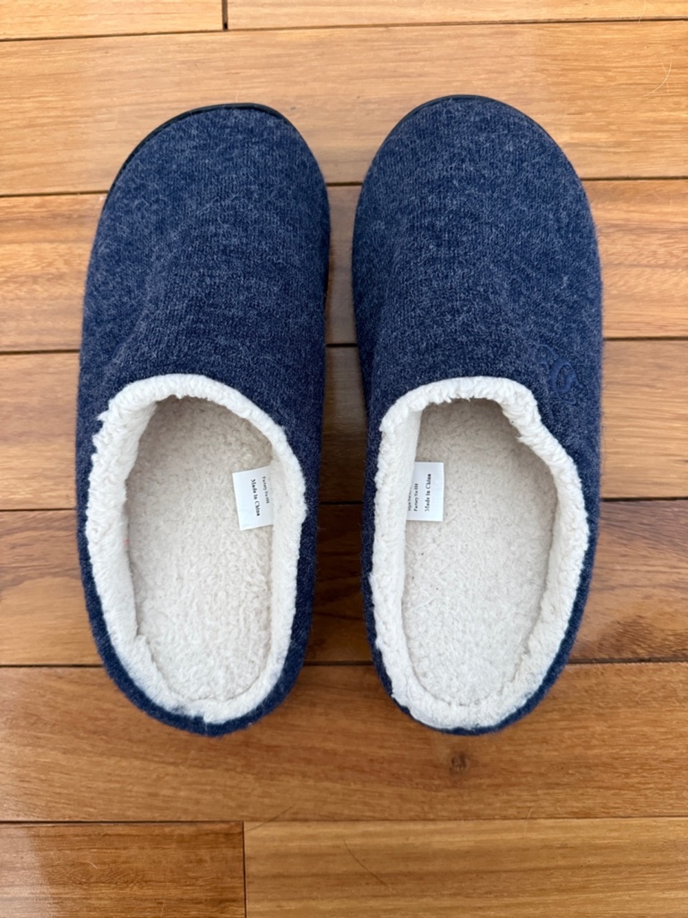 Dena Lives Navy Slippers